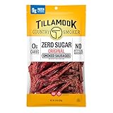 Tillamook Country Smoker Keto Friendly Zero Sugar Smoked Sausages, Original, 10 Ounce