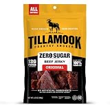 Tillamook Country Smoker Keto Friendly Zero Sugar Beef Jerky, Original, 6.5 Ounce