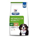 Hill's Prescription Diet Metabolic + Mobility, Weight + Joint Care Dry Dog Food, Chicken, 8.5 lb. Bag