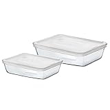 Pyrex Cook&Freeze Set 1,5 L + 2,6 L Ingredientes del Tiramisú