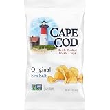 Cape Cod Kettle Cooked Potato Chips Original Sea Salt 5 Ounc