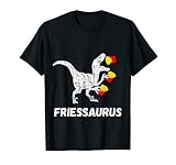 French Fries Saurus Potato Fry Dinosaur Fast Food T Rex T-Shirt