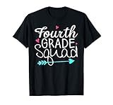 Fourth Grade Squad 4th Teacher Student Team Back To School T-Shirt