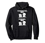 Funny Programmer Apparel - Code Works Why Meme Pullover Hoodie