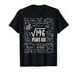 Square Root of 196 14th Birthday 14 Year Old Gifts Math Bday T-Shirt