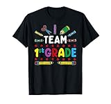 First Day Of School 2025 "Team 1st Grade" Funny T-Shirt