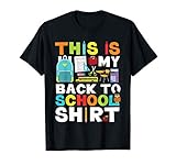 Back to School Shirt Girls Boys Kids First Day of School T-Shirt