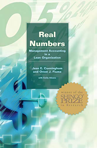 Real Numbers: Management Accounting in a Lean Organization book cover