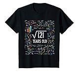 Square Root of 121 11th Birthday 11 Year Old Gifts Math Bday T-Shirt