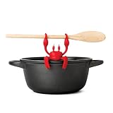 Ototo Red The Crab Silicone Utensil Rest Kitchen Gifts Silic