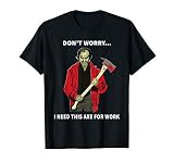 Serial Killer, Crime, Halloween Tee | Axe, Blood T-Shirt