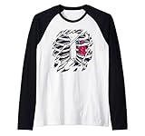 Skeleton Rib Cage Heart Halloween Costume Men Women X Ray Ra