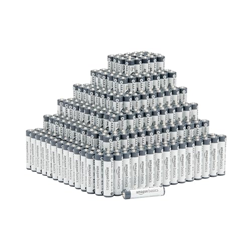 Amazon Basics AAA-Alkali-Batterien, Industriequalität, 1,5 V, 5 Jahre lagerfähig