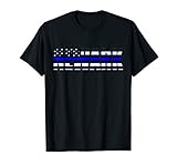 Protect And Serve In Newark Police Flag Pd T Shirt