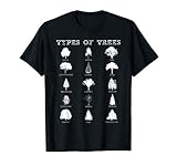Environment Types of Trees Earth Day Nature Outdoor Lover T-Shirt