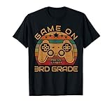 Game On 3Rd Grade First Day Gamer Gift Back To School T Shir
