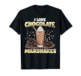 Ice Cream Lovers I Love Chocolate Milkshakes T Shirt