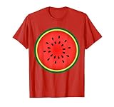 Big Watermelon Sliced Costume Cute Easy Fruit Halloween Gift