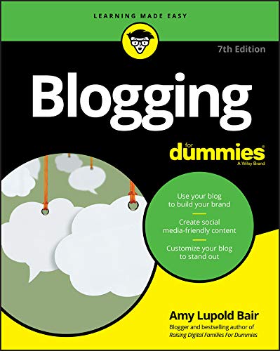 Blogging For Dummies, 7th Edition book cover