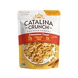 Catalina Crunch Protein Cereal | Sugar Free Breakfast Cereal with 11g of Protein | Gluten Free, Excellent Source of Fiber | Cinnamon Toast - 9 oz. Bag (Pack of 1) (Packaging May Vary)