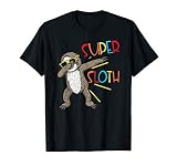 Funny Super Sloth Superhero Dabbing Dance Move Dab For Kids
