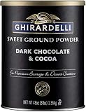 Ghirardelli Dark Chocolate Cocoa Sweet Ground Powder Chocola