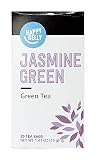 Amazon Brand Happy Belly Jasmine Green Tea Bags 20 Count