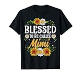 Blessed To Be Called Mimi Shirt Mothers Day T-Shirt