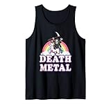 Death Metal Rock Music Rainbow Grim Reaper Riding Unicorn Ta