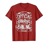 Official Christmas Baking Team Xmas Woman Kid Gift T Shirt