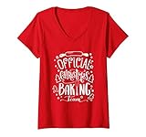 Womens Official Christmas Baking Team Xmas Woman Kid Gift V