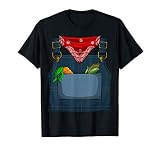 Cute Farmer Costume Halloween | Funny Simple Farming Gift T-Shirt