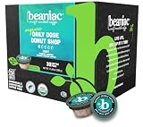 Beaniac Organic Daily Dose Donut Shop Light Roast Single Ser
