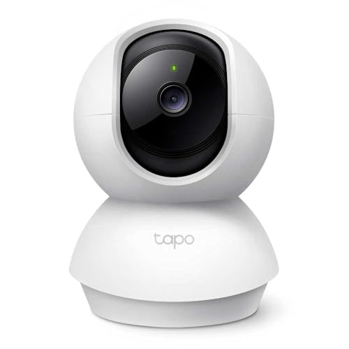 Tapo C200 - Cámara IP WiFi 360° Cámara de Vigilancia FHD 1080p,Visión Nocturna, 