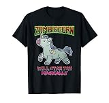 Zombiecorn Magically Evil Zombie Unicorn Halloween Costume T