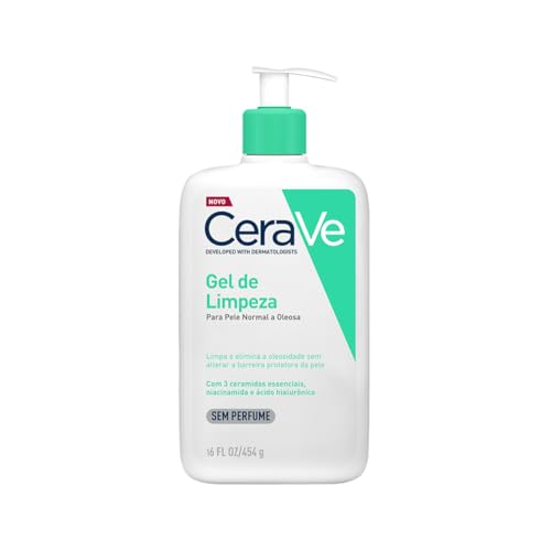 Gel Limpeza Facial CeraVe Sem Fragrância 454g