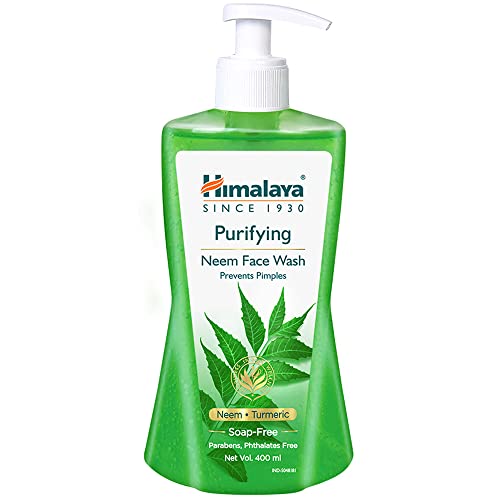 Himalaya Purifying Neem Face Wash|Clears and Prevents Pimples & Acne|Made with 5 parts of Neem|New & Best Ever clinicall...