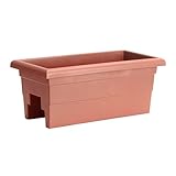 Root & Vessel Countryside Rail Planter, Terra, 24"
