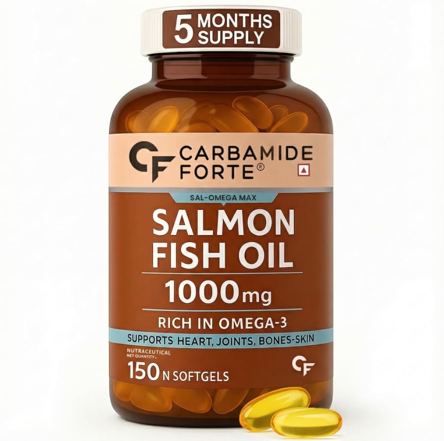 Carbamide Forte Salmon Omega 3 Fish Oil Capsules