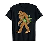 Boredkoalas Bigfoot Weed Leaf Funny Cannabis Marijuana 420 S