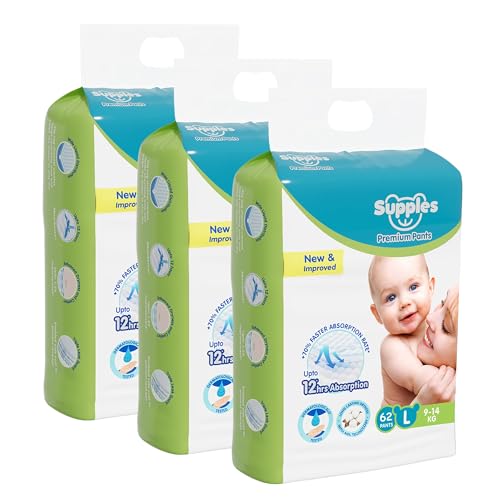 Amazon Brand - Supples Premium Baby Diaper Pants