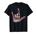 I Love You American Sign Language Gift T Shirt