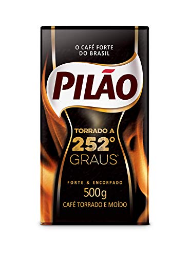 [REC+POR-]Café Pilão Torrado Moído 252 Graus 500g