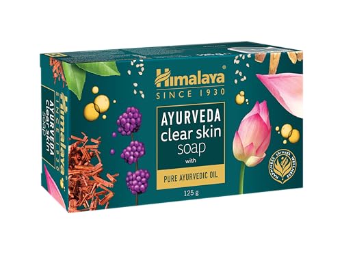 Himalaya Ayurveda Clear Skin Soap India, 125 g