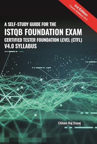 A Self-Study Guide For The ISTQB Foundation Exam Certified Tester Foundation Level (CTFL) 2018 Syllabus book cover