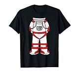 Astronaut Suit Head Cool Space Rocketman Halloween Costume T-Shirt