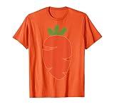 Carrot Vegetable Easy Lazy DIY Halloween Costume T-Shirt