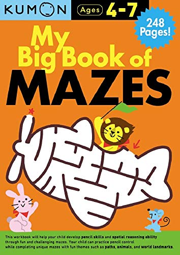 My Big Book of Mazes (Kumon Bind-up Workbooks) book cover