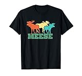 Meese Funny Deer Hunting Moose Elk Hunter Fawn Fun Pun T Shi