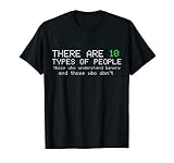 There Are 10 Types Of People Binary Funny Computer Nerd Gift